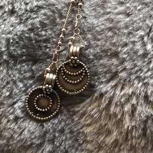 Artist Designed, real silver Sun & Moon Necklace.